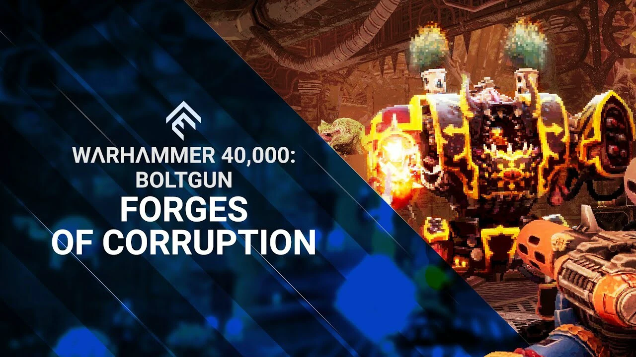 В июне для Warhammer 40К Boltgun выйдет дополнение Forges of Corruption |  Канобу