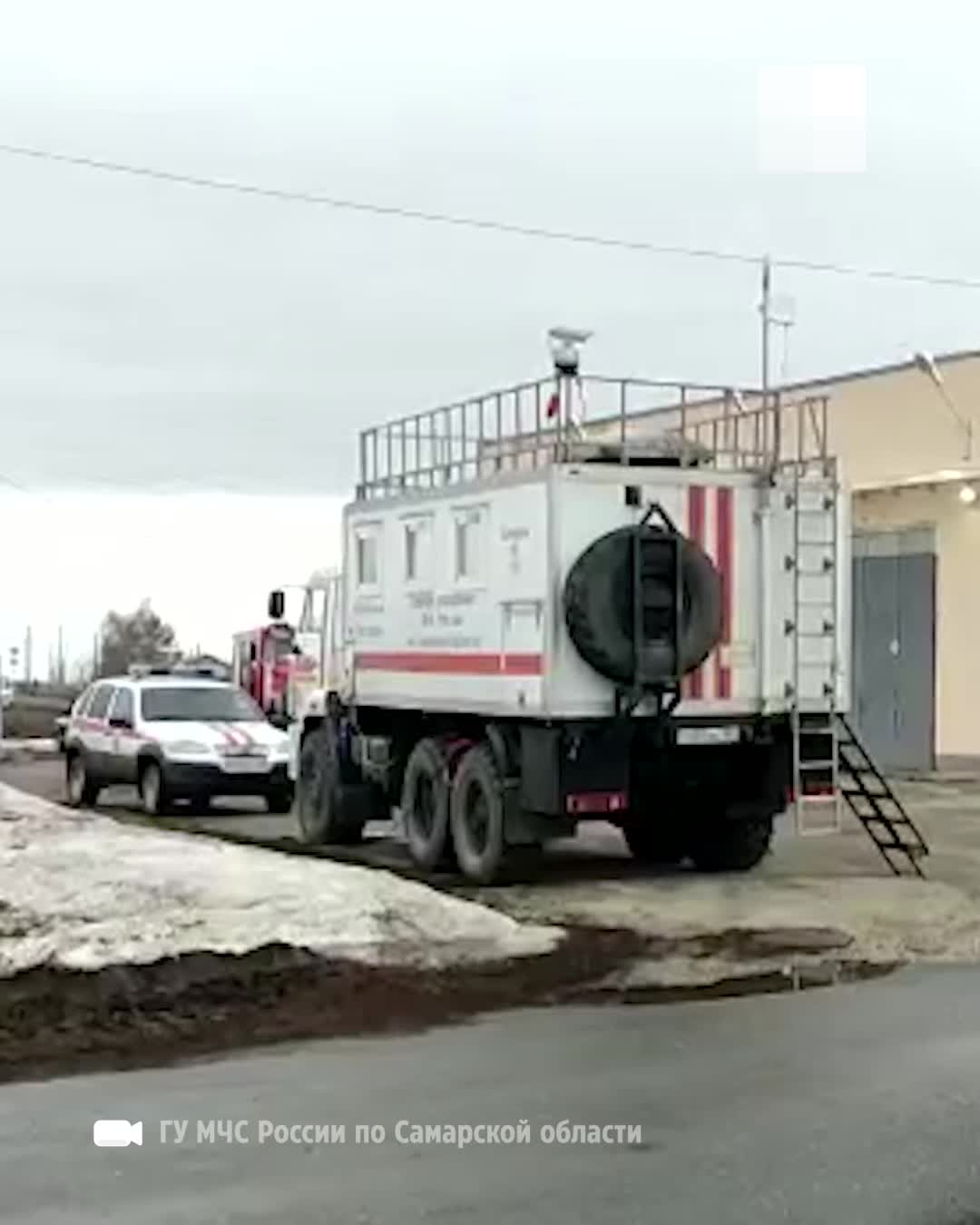 Видео из затопленных населенных пунктов в Самарской области 4 апреля 2022  года - 4 апреля 2022 - 63.ру