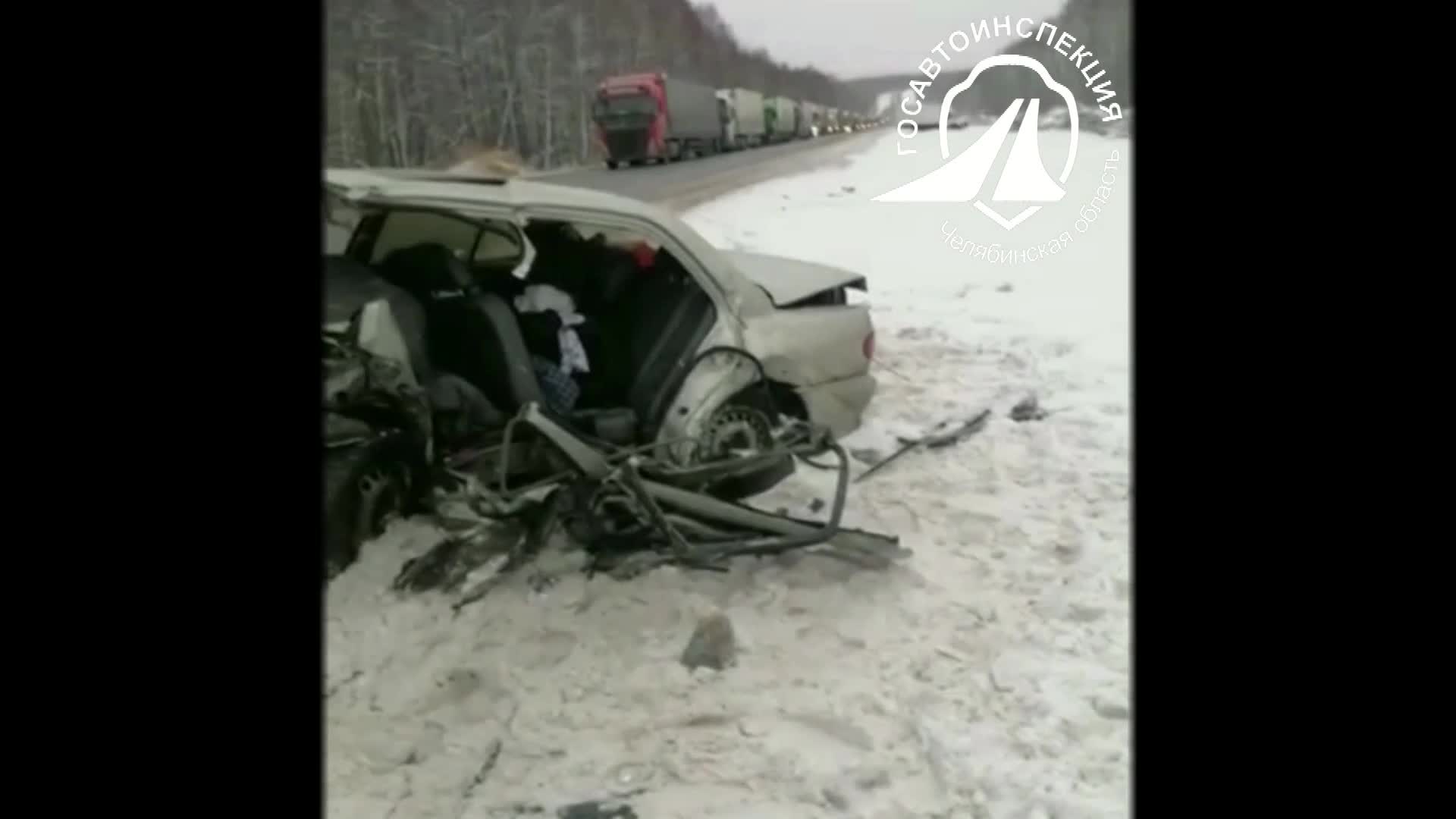 В ДТП на М-5 в Челябинской области один погиб, двое ранены | 74.ру -  новости Челябинска