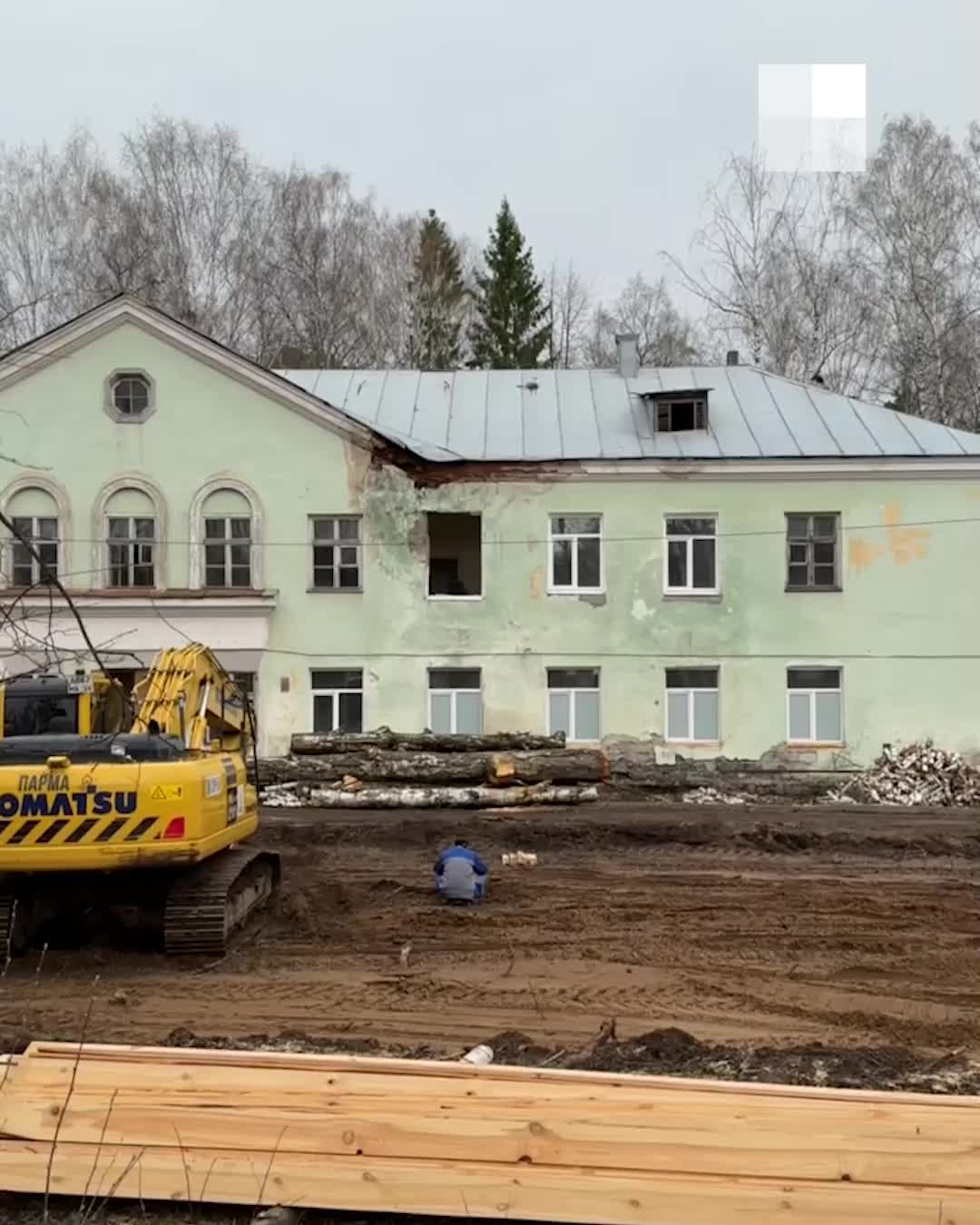 В больничном городке Архангела Михаила будут строить новую поликлинику с  женской консультацией, когда построят и что там происходит сейчас - 27  апреля 2024 - 59.ру