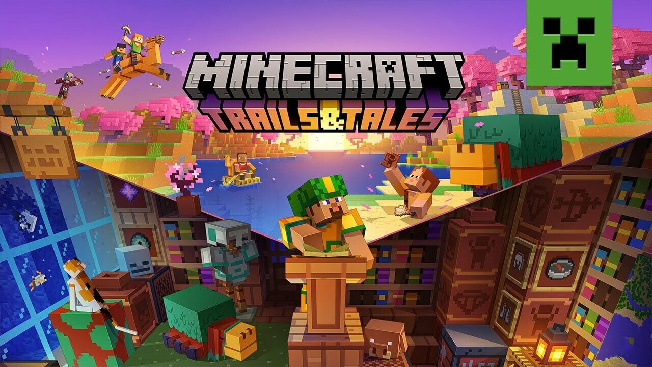 В обновлении Trails and Tales для Minecraft добавили археологию и вишнёвый  биом — Игромания