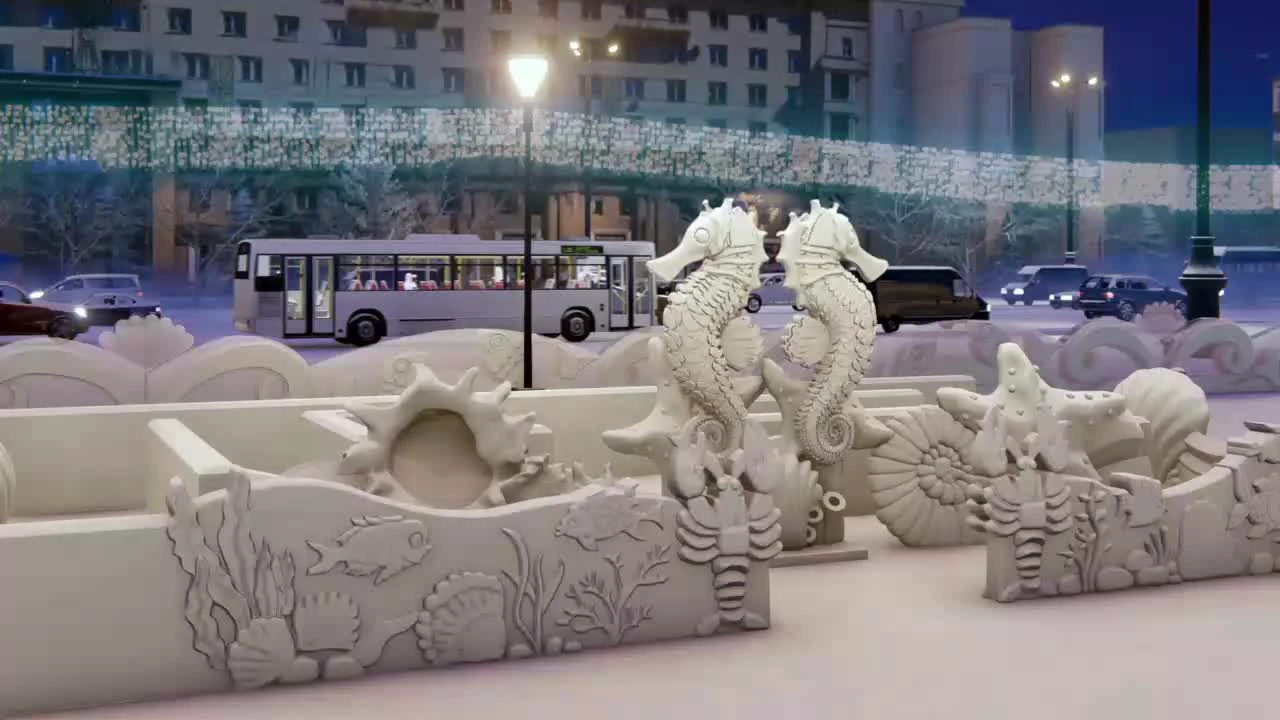 Ледовый городок на эспланаде Перми будет построен в сжатые сроки