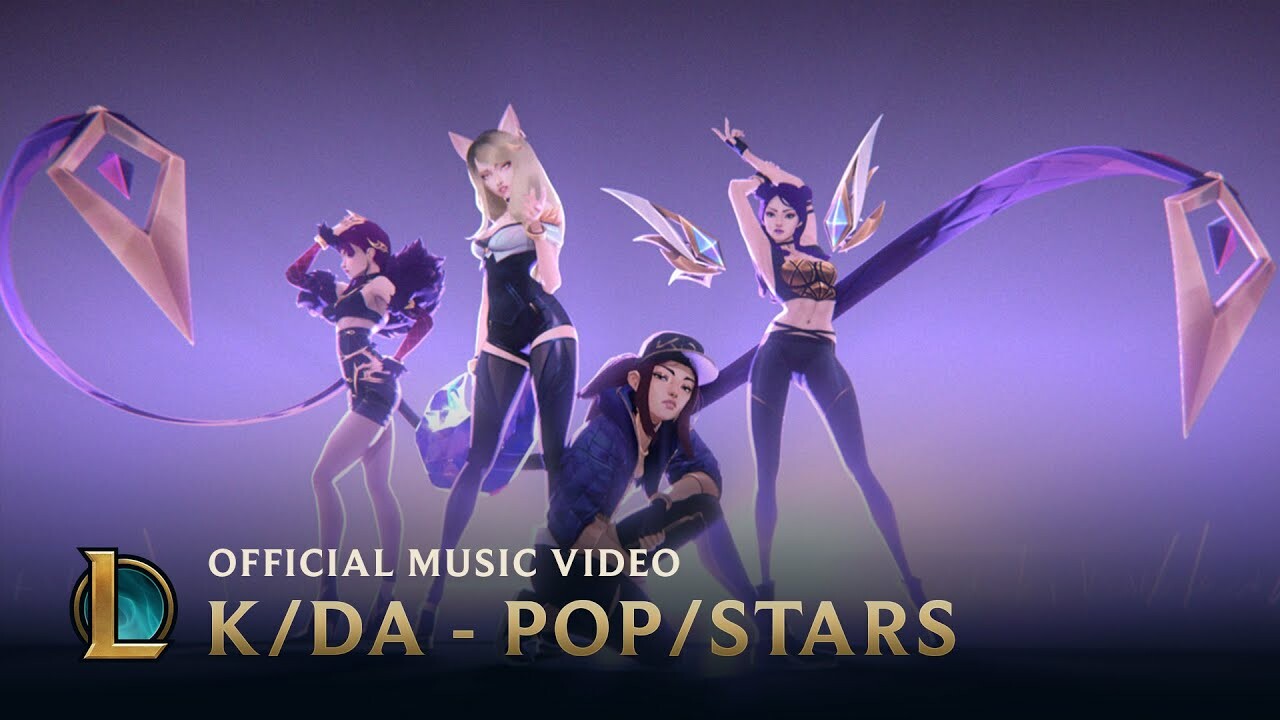 Сингл Pop/Stars виртуальной группы K/DA стал золотым — Игромания