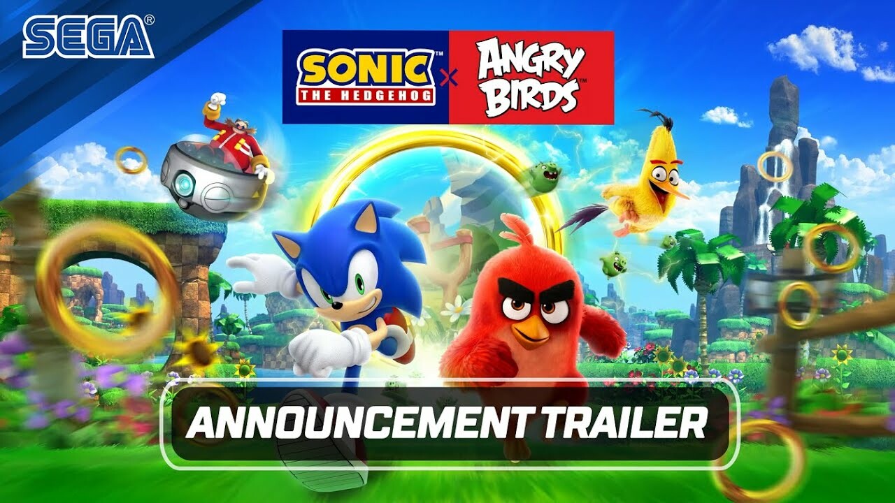 Sega начала делать кроссоверы в играх франшиз Sonic и Angry Birds | Канобу