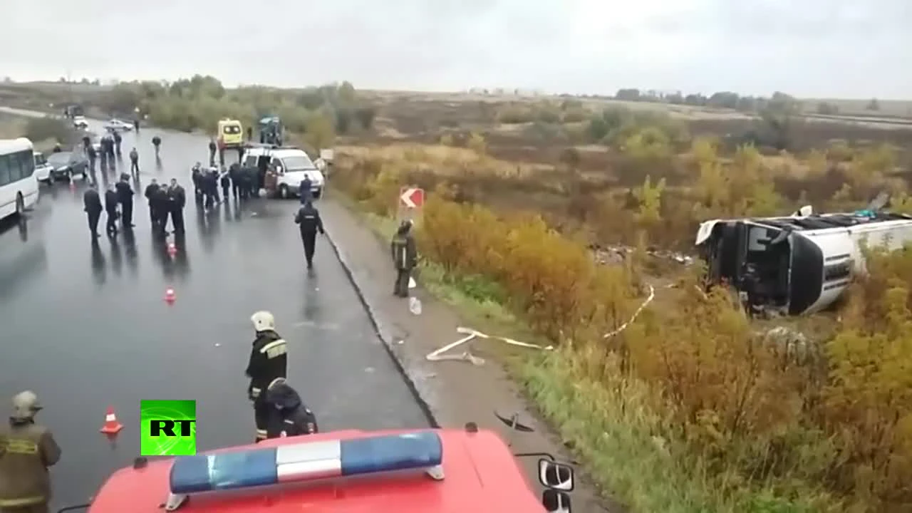 В Подмосковье в ДТП с участием автобуса погибли пять человек — РТ на русском