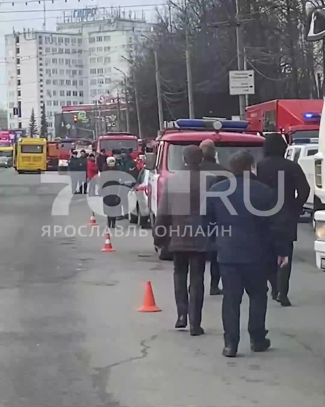 Что известно о пожаре в сталинке на проспекте Ленина, 18/50 в Ярославле -  14 марта 2024 - 76.ру