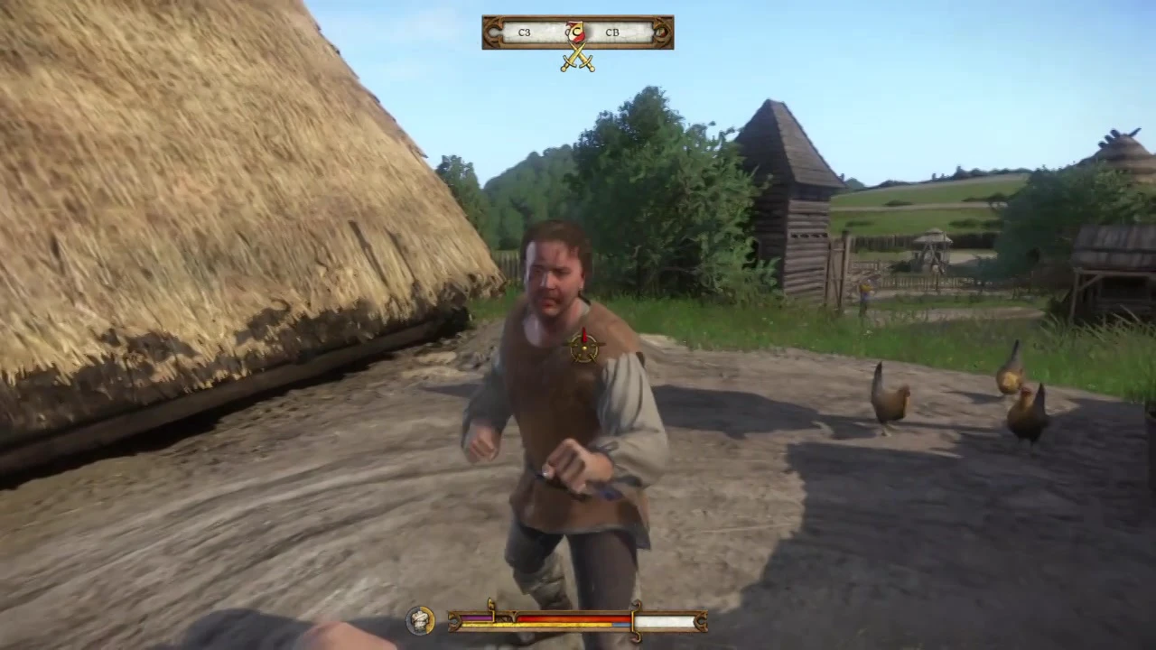 Средневековая жизнь из Kingdom Come: Deliverance в гифках: боевая система,  города, леса, охота | Канобу