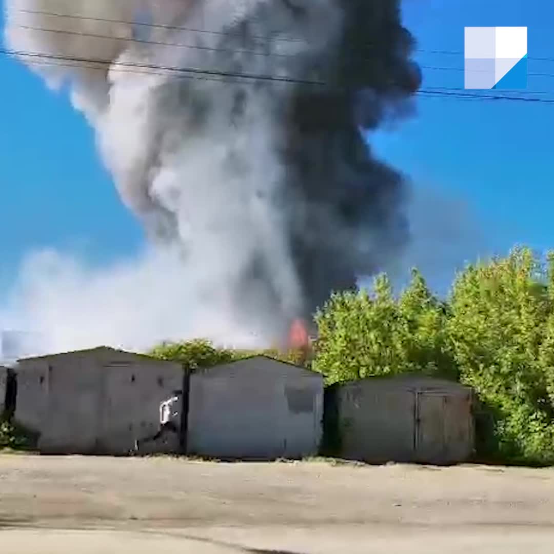 Взрыв на заправке в Новосибирске, видео со взрывом в Новосибирске 14 июня  2021 года - 17 июня 2021 - 29.ру