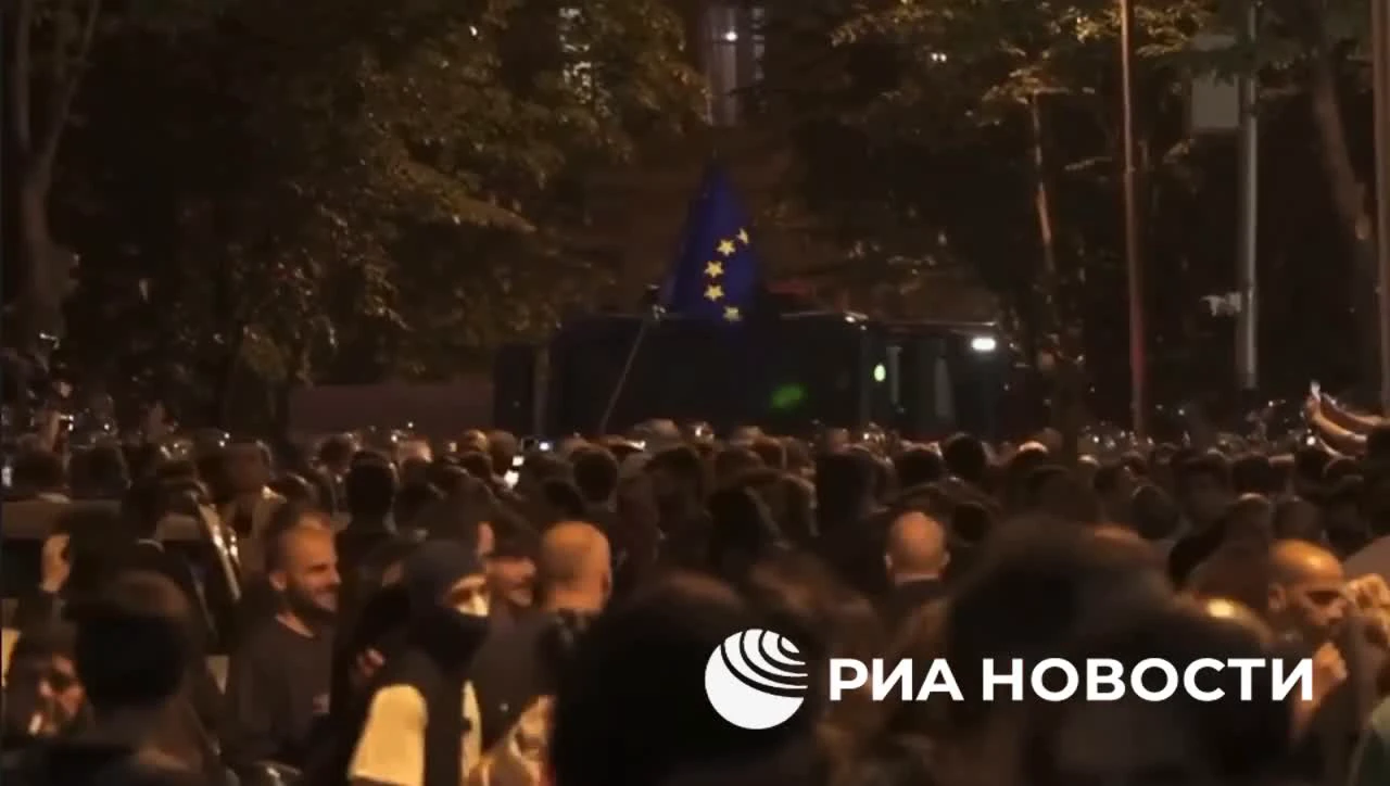 Почему в Грузии начались протесты: видео митинга в Тбилиси против закона об  иноагентах - 29 апреля 2024 - 45.ру