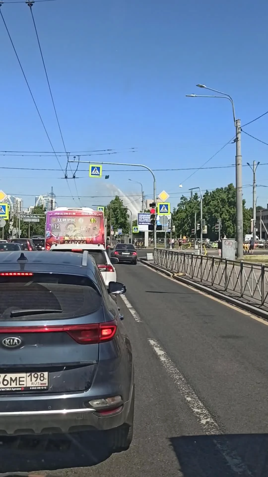 Смольный: Новые белорусские автобусы загорелись из-за санкций — Мегаполис