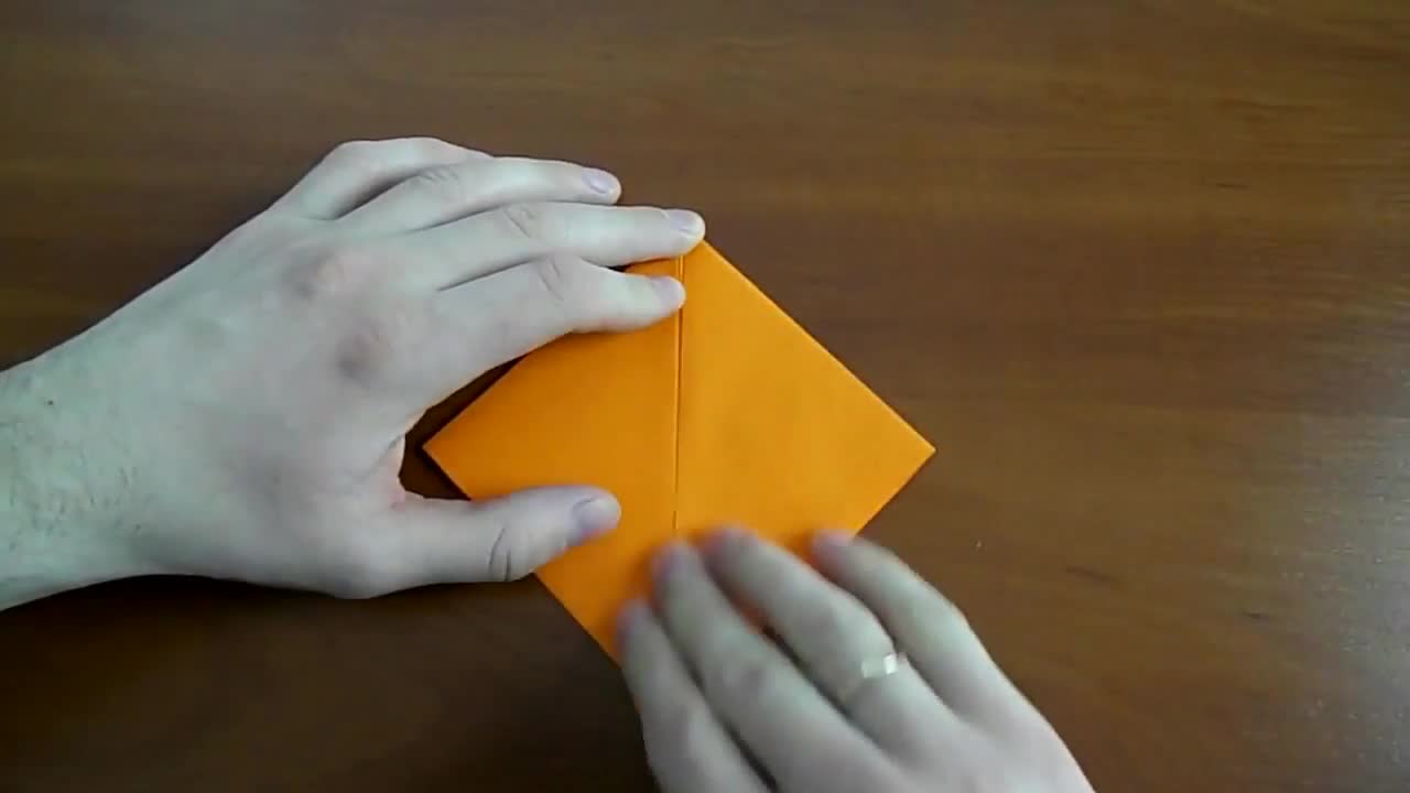 Как сделать Лису из бумаги своими руками | Оригами Лисичка для детей | Бумажное Животное без клея