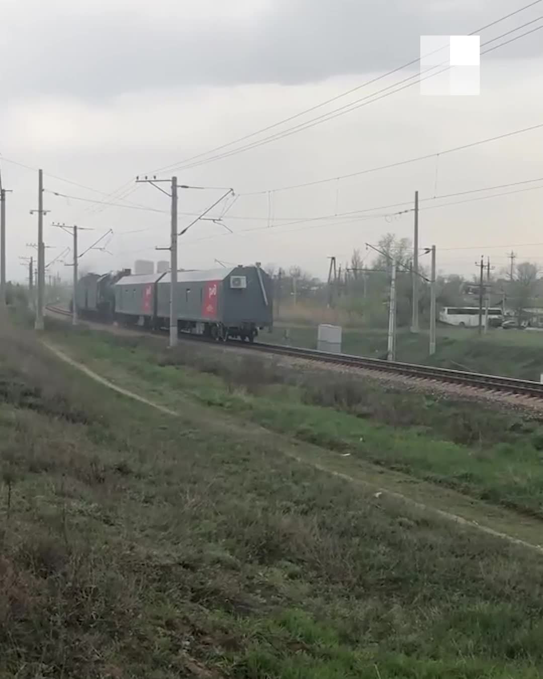 В Волгограде сняли на видео паровозы «Воинского эшелона» | V1.ру - новости  Волгограда