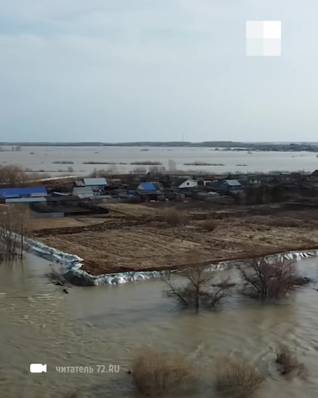 Поводов в селе Казанское, как выглядит Казанка с высоты птичьего полета -  18 апреля 2024 - 72.ру