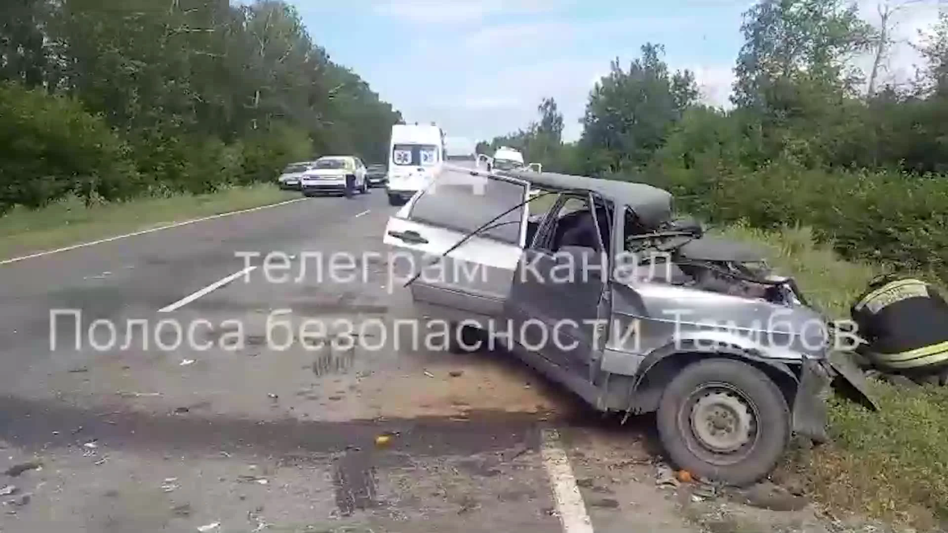 Под Моршанском в страшной аварии погибла семья из Волгоградской области -  14 августа 2023 - V1.ру