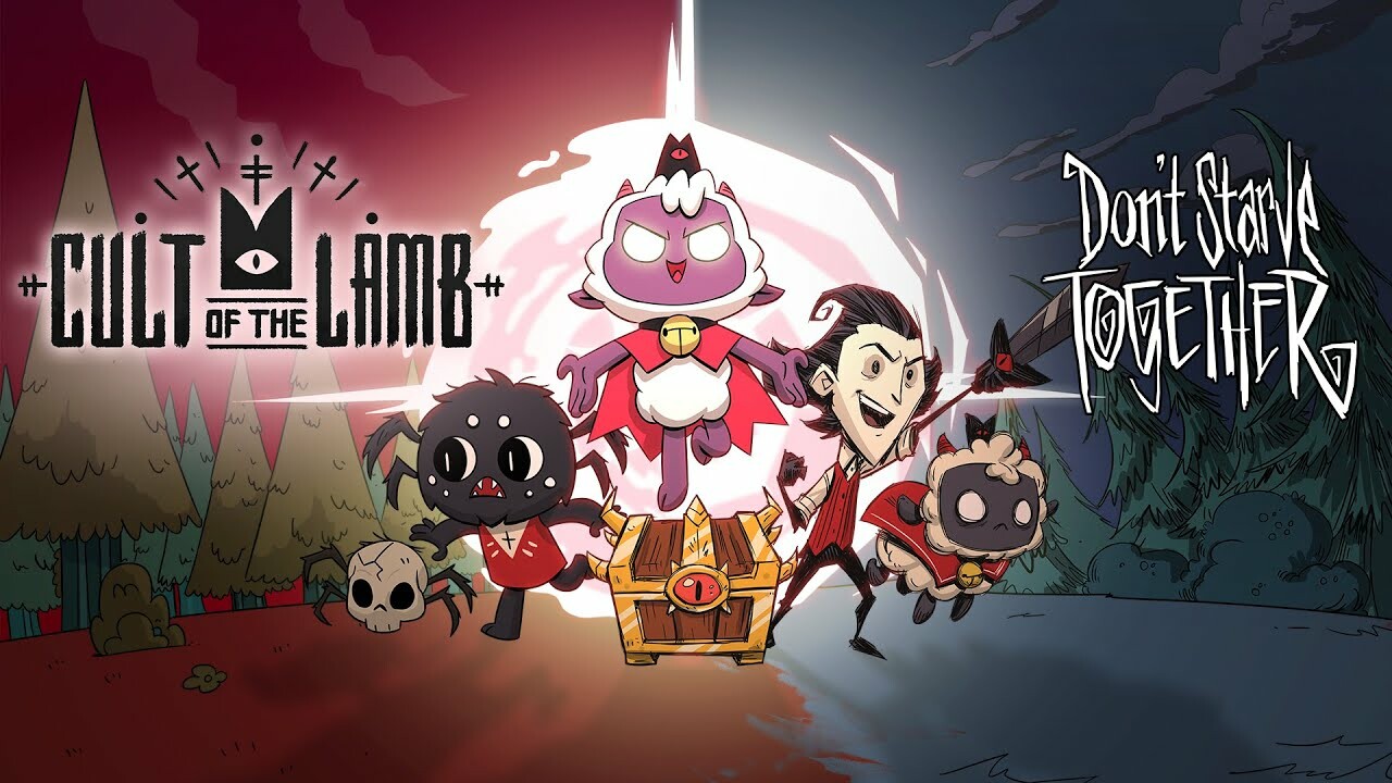 В Cult of the Lamb начался эвент-кроссовер с Donʼt Starve Together | Канобу