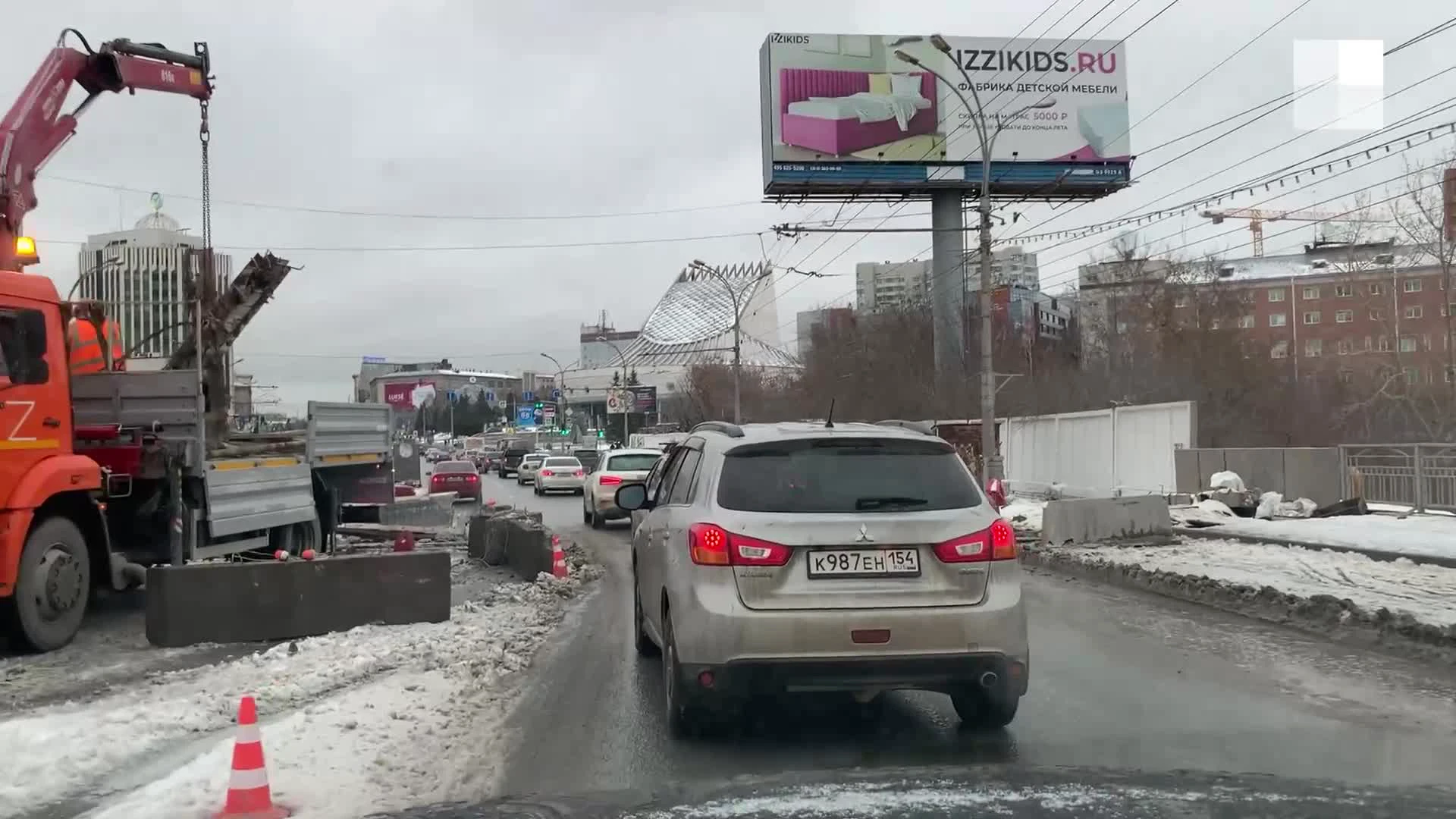 Мост на Октябрьской магистрали перекрыли в Новосибирске - 14 ноября 2022 -  НГС.ру