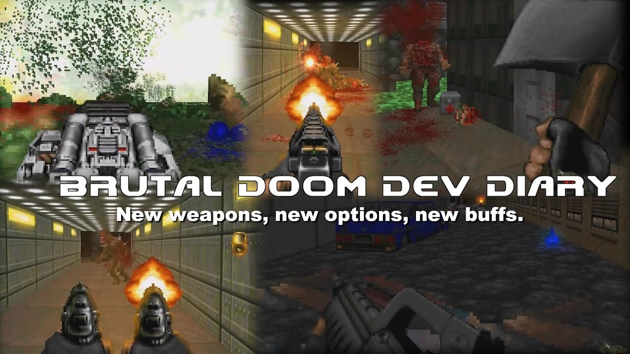 Автор добавит в Brutal Doom стрельбу с двух рук (!!!) — но это не все |  Канобу