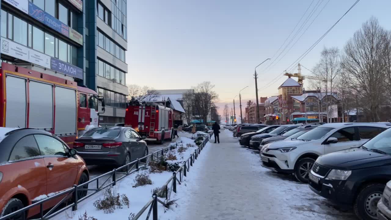 В Архангельске эвакуировали бизнес-центр «Аквилон» на Попова, 14 - 22  ноября 2023 - 29.ру