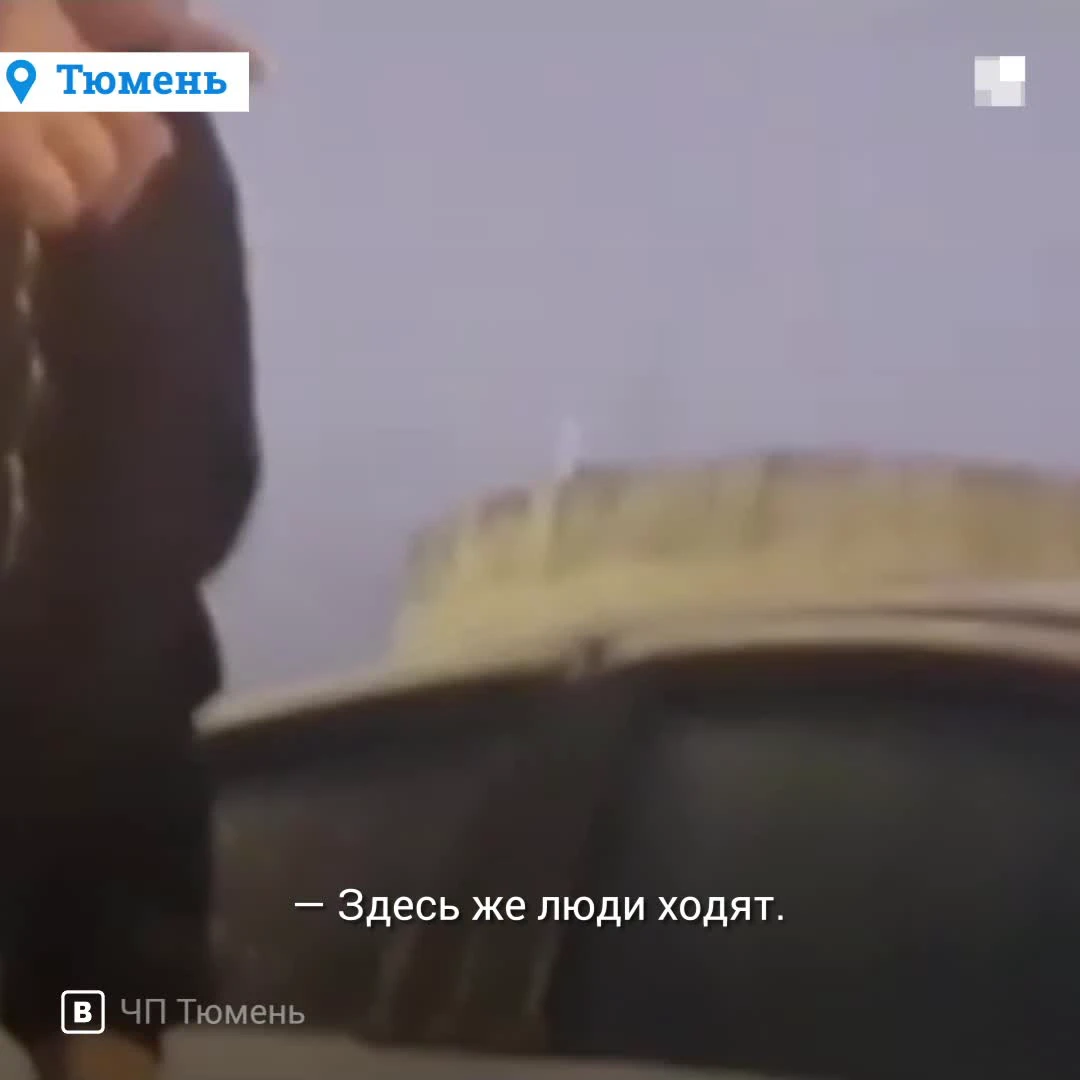 В Тюмени прохожая сняла видео дерзкого автохама, бросившего машину на  тротуаре, февраль 2021 года - 3 февраля 2021 - 72.ру