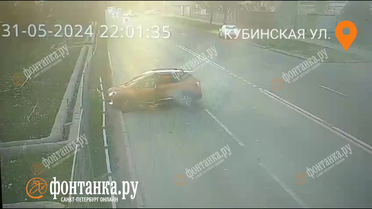 Автомобиль сбил мотоциклиста: показываем видео ДТП в центре Архангельска - 1 июля - ру