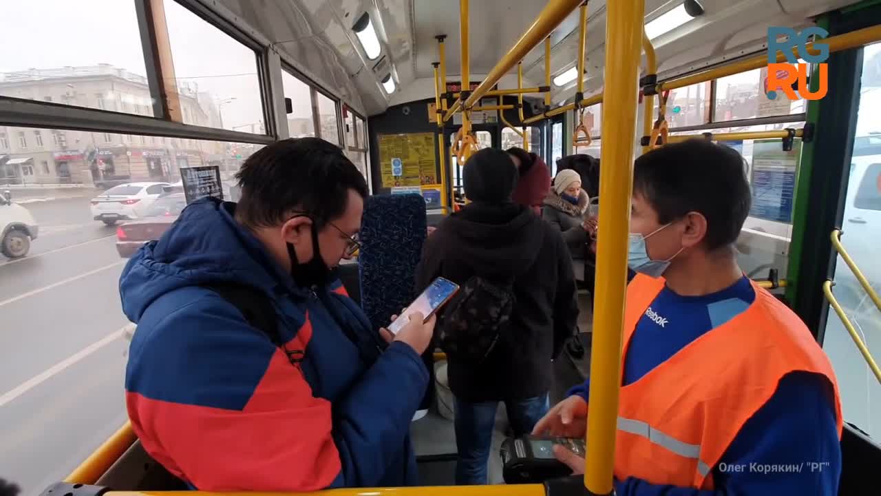 Татарстан первым в стране ввел QR-коды на общественном транспорте.  “Российская газета” посмотрела как это работает: фото Улпресса - все  новости Ульяновска