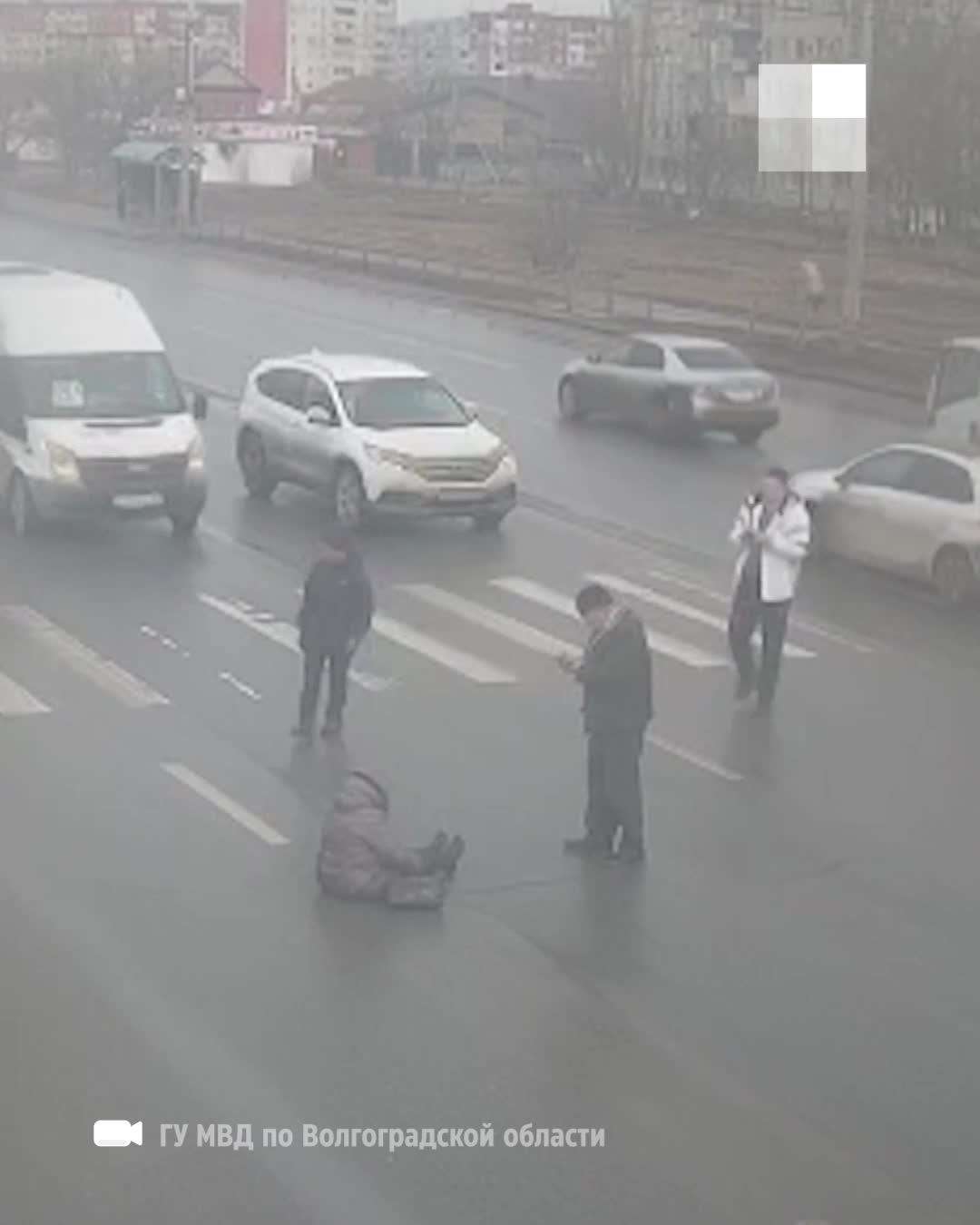 В Волгограде пожилой водитель сбил женщину на пешеходном переходе. Мужчина  даже не пытался затормозить - 22 февраля 2022 - V1.ру