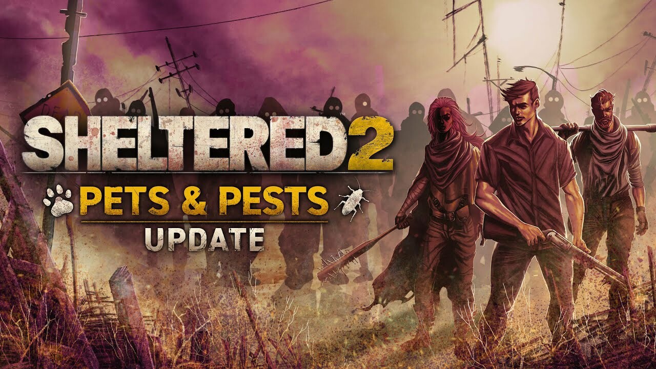 В Sheltered 2 появились крысы, псы и кошки: вышло обновление Pets & Pests