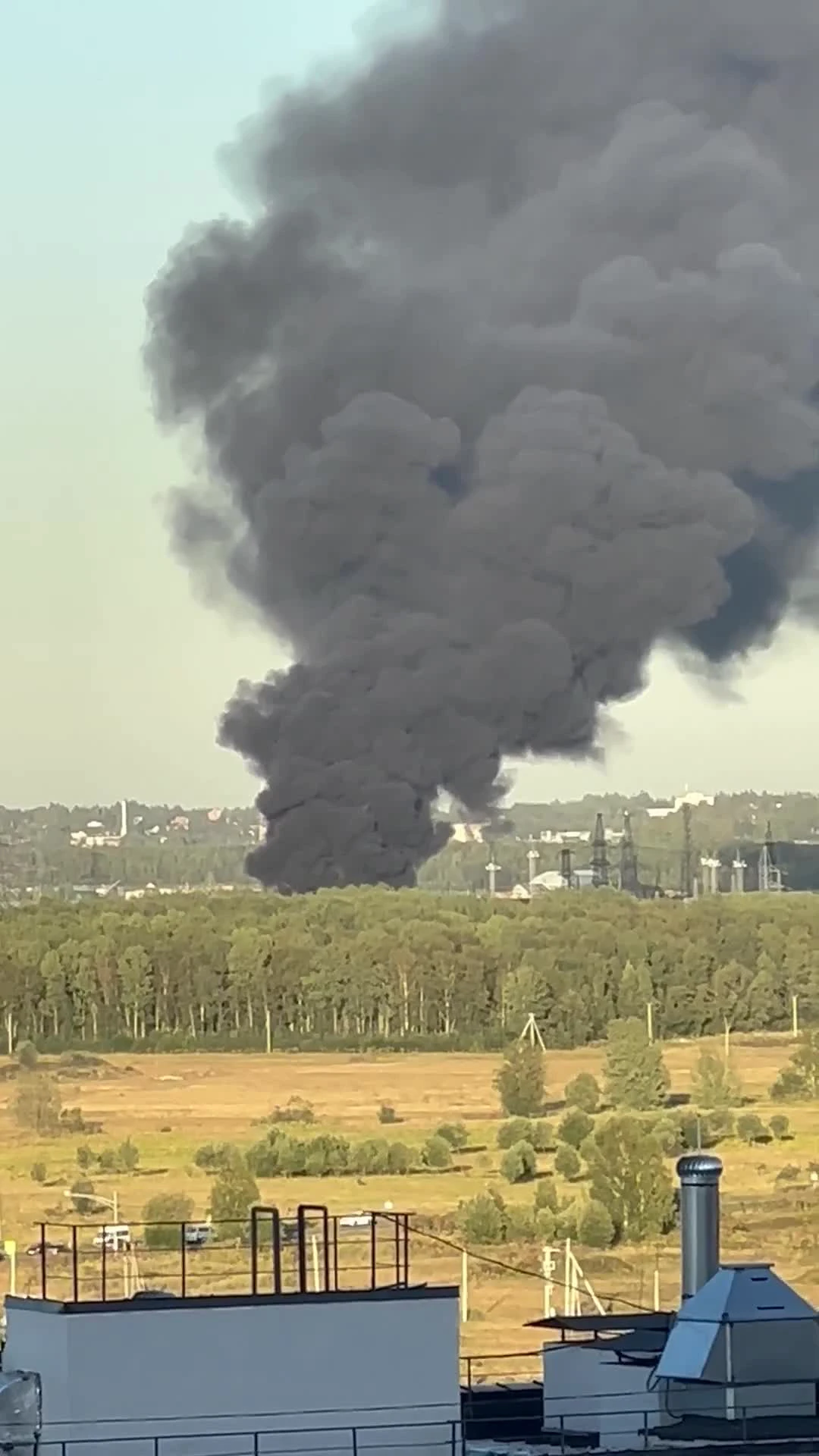 Под Петербургом горит трансформатор на Восточной электроподстанции —  Мегаполис