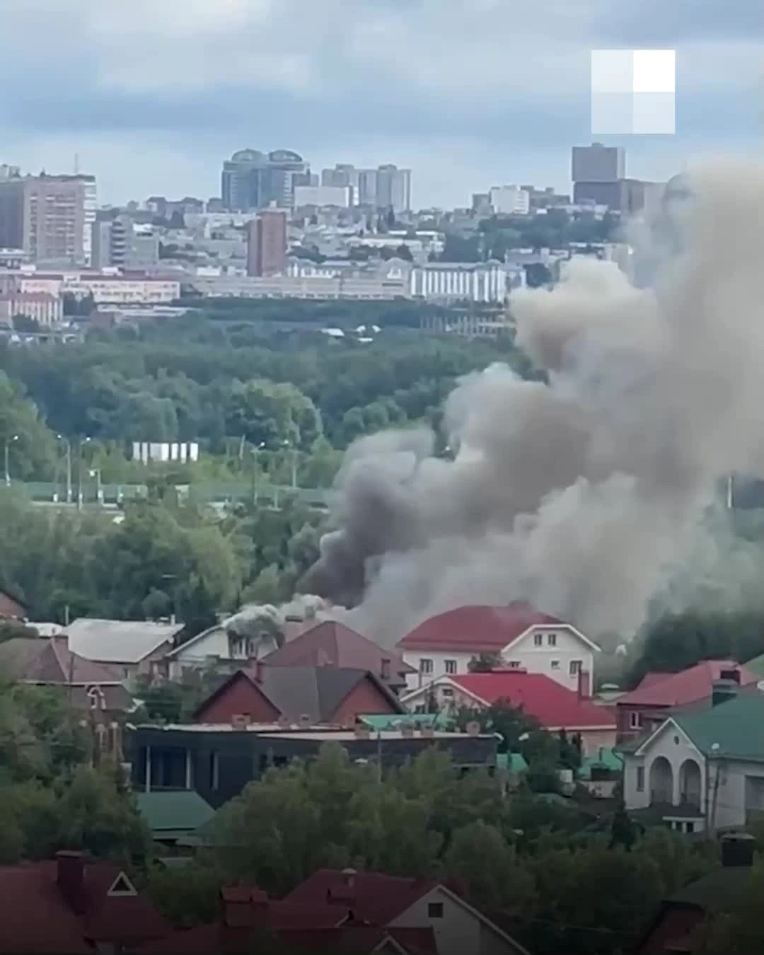 В Самаре загорелся дом экс-главы губернской думы Виктора Сазонова - 23 июня  2024 - 63.ру