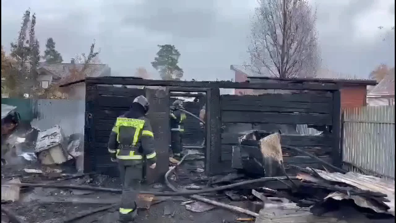 Пожар в Сергиево, стало известно, кто погиб - 28 октября 2023 - ФОНТАНКА.ру