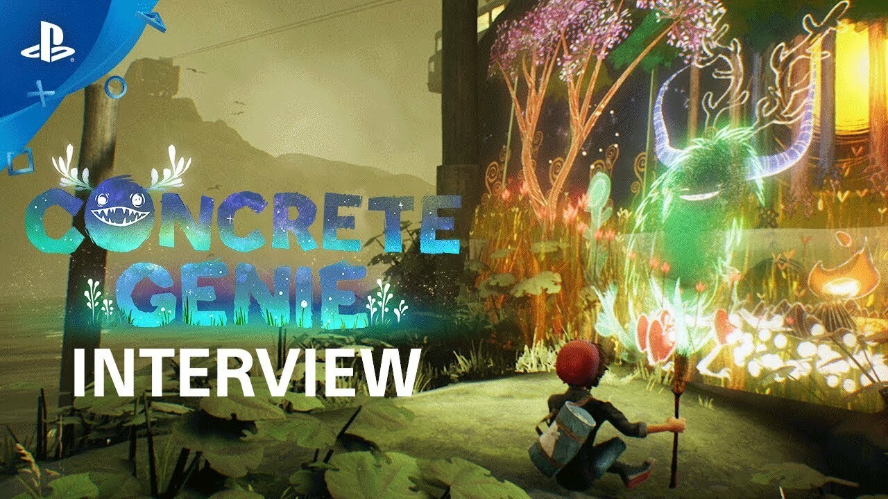 Игра Concrete Genie расскажет о волшебных граффити (трейлер) — Игромания