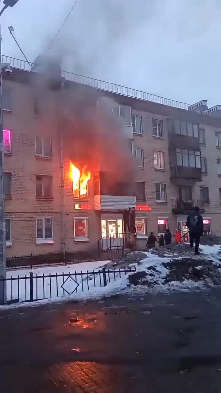 В трехкомнатной квартире в Красном Селе выгорели коридор и кухня — Мегаполис