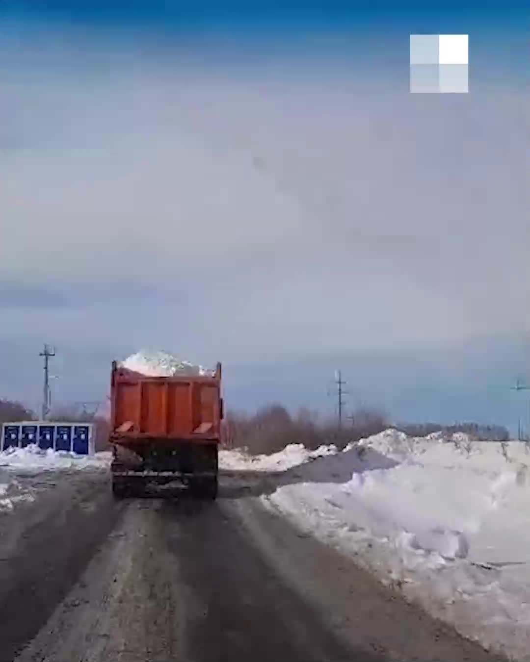 Незаконную свалку снега в лесу обнаружили в ригороде Челябинска - 28  февраля 2024 - 74.ру