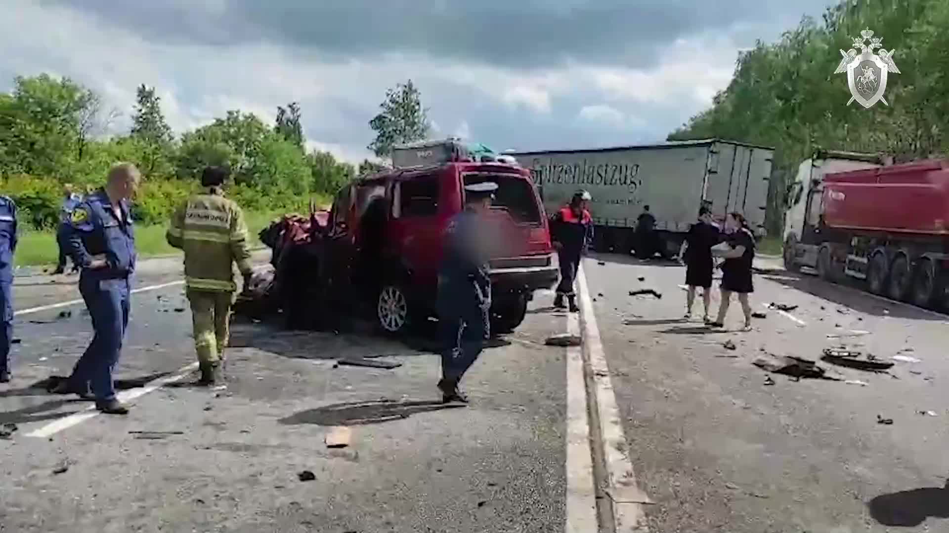 Автобус из Самарской области попал в массовое ДТП под Рязанью - 18 июня  2024 - 63.ру