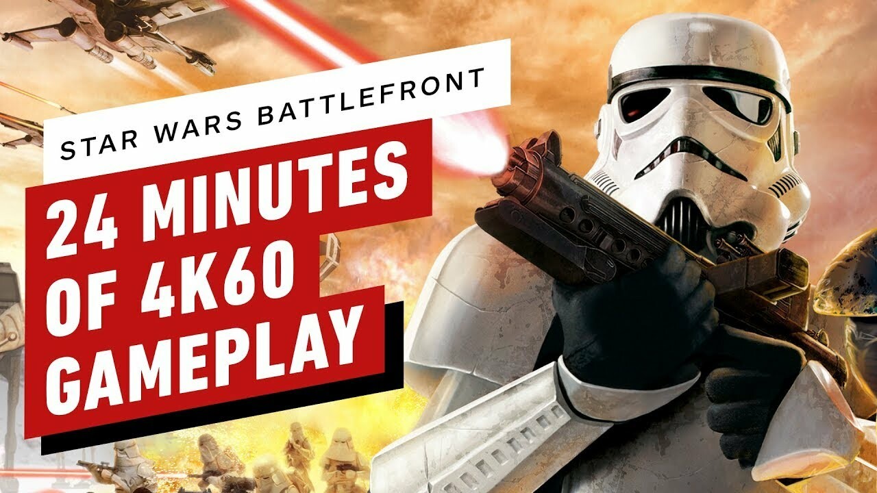 Сборник Star Wars Battlefront Classic Collection получил почти 25 минут  геймплея — Игромания