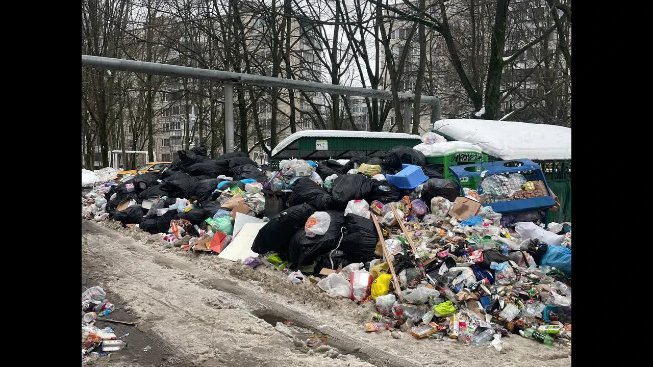 Мусорный коллапс настиг районы Москвы и Подмосковья, что известно о  невывозе мусора в Зюзино, Кунцево, Патриарших прудах, Бутырском районе, а  также в Химках, Мытищах и Домодедово - 19 декабря 2023 - МСК1.ру