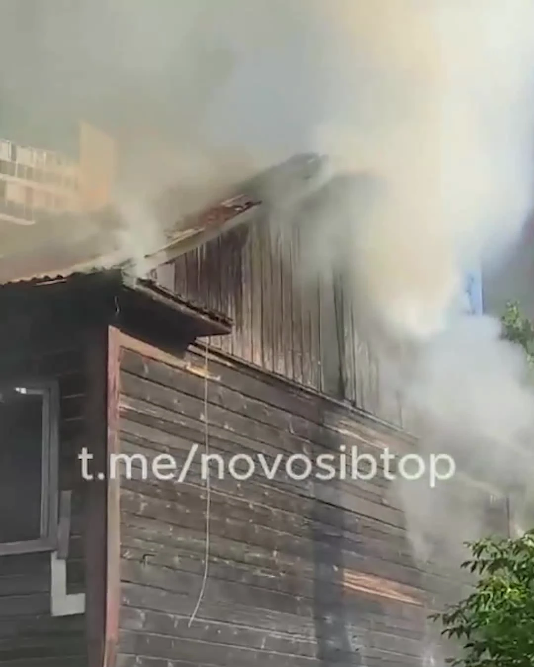 В Первомайском районе Новосибирска произошел пожар - 24 июля 2023 - НГС