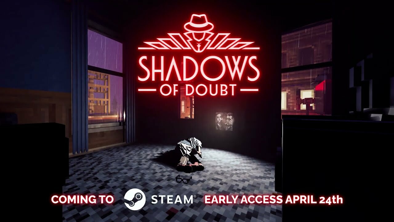 Детективная песочница Shadows of Doubt выходит в ранний доступ 24 апреля —  Игромания