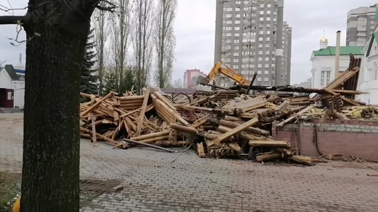 В Нижнем Новгороде сносят деревянную церковь в честь святой мученицы  Татианы - 26 апреля 2024 - НН.ру